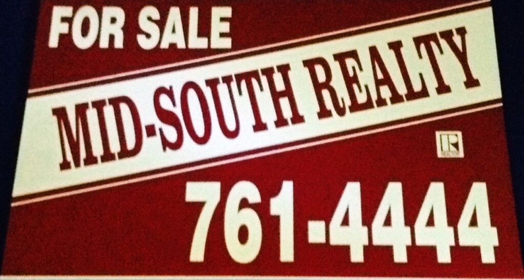 Mid-South Realty, Inc. "For Sale" Sign